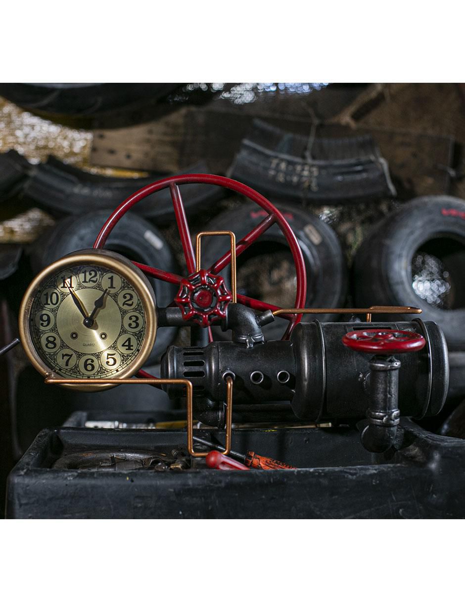 Reloj de mesa de metal 2