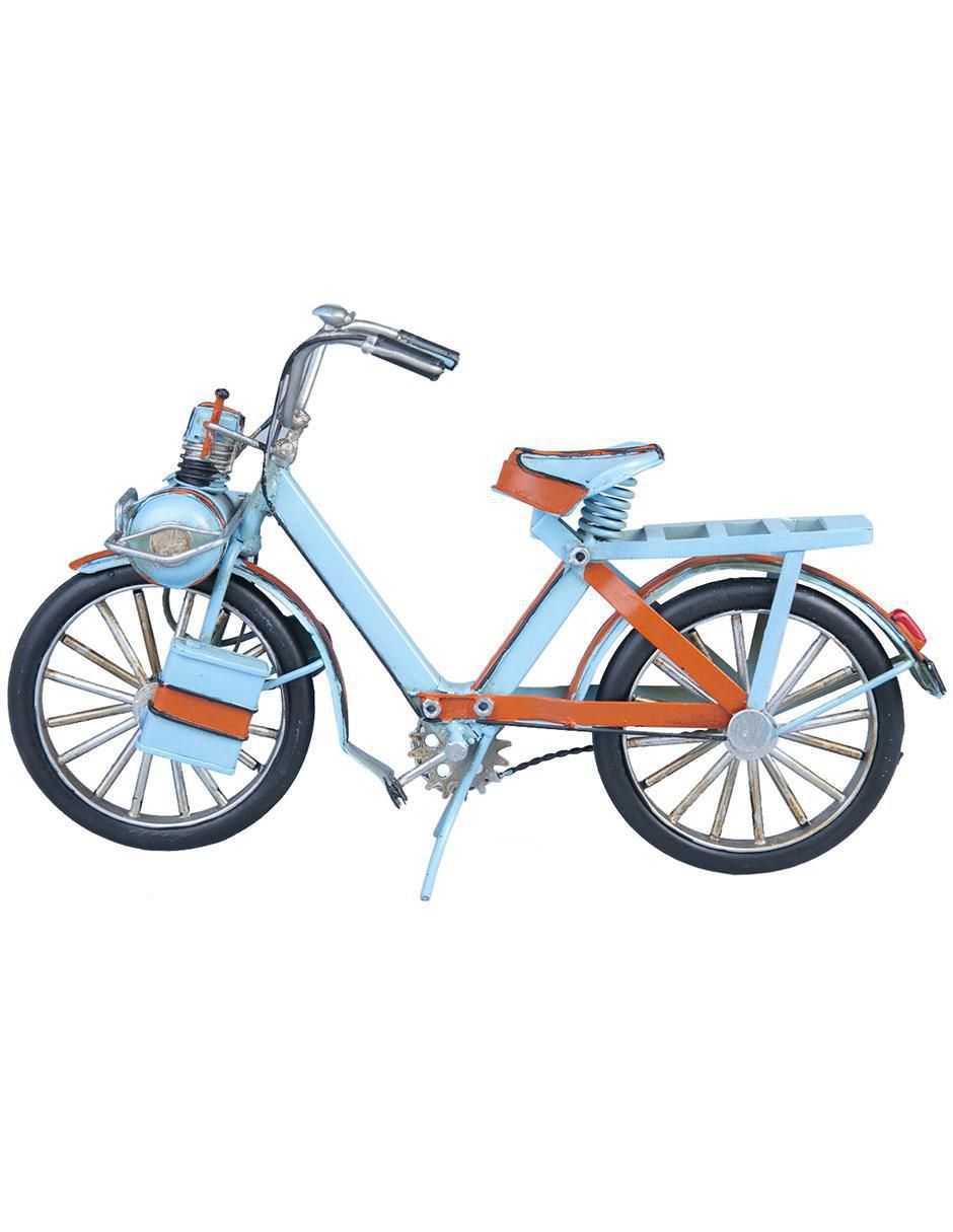 Figura de bicicleta de metal