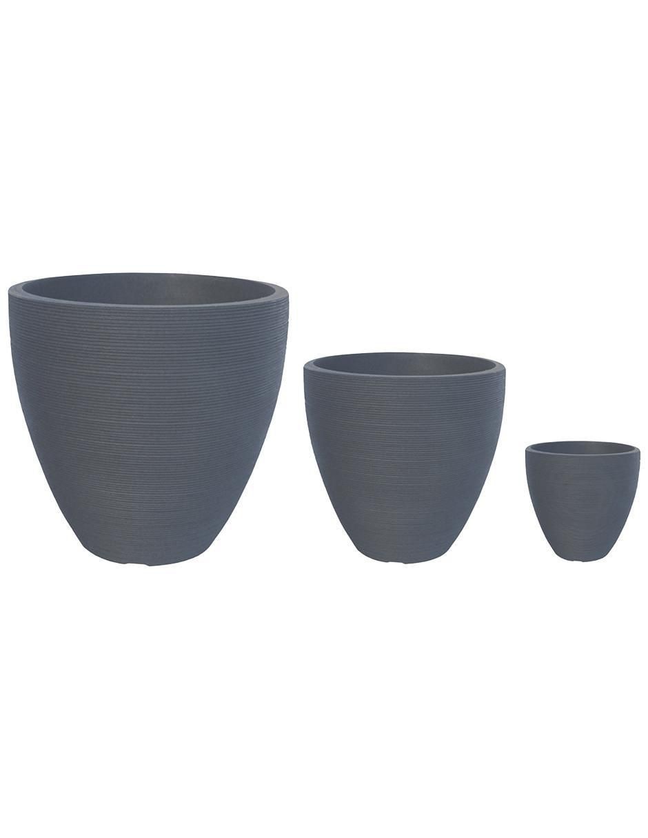 Set maceta Big Size Japi de plástico con sistema automático de riego Set maceta Big Size Japi de plástico con sistema automático de riego