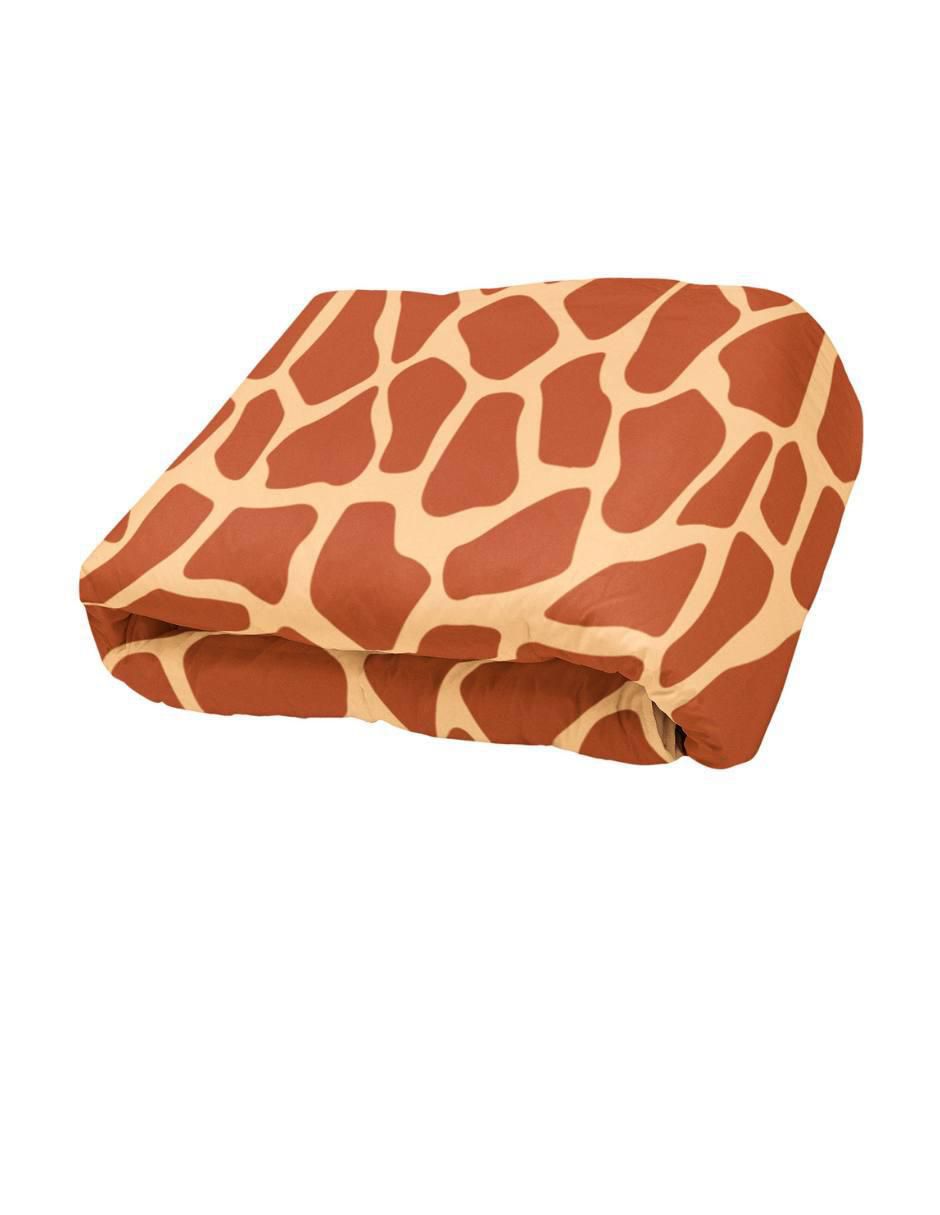 Frazada de tejido plano Animal Print Jirafa