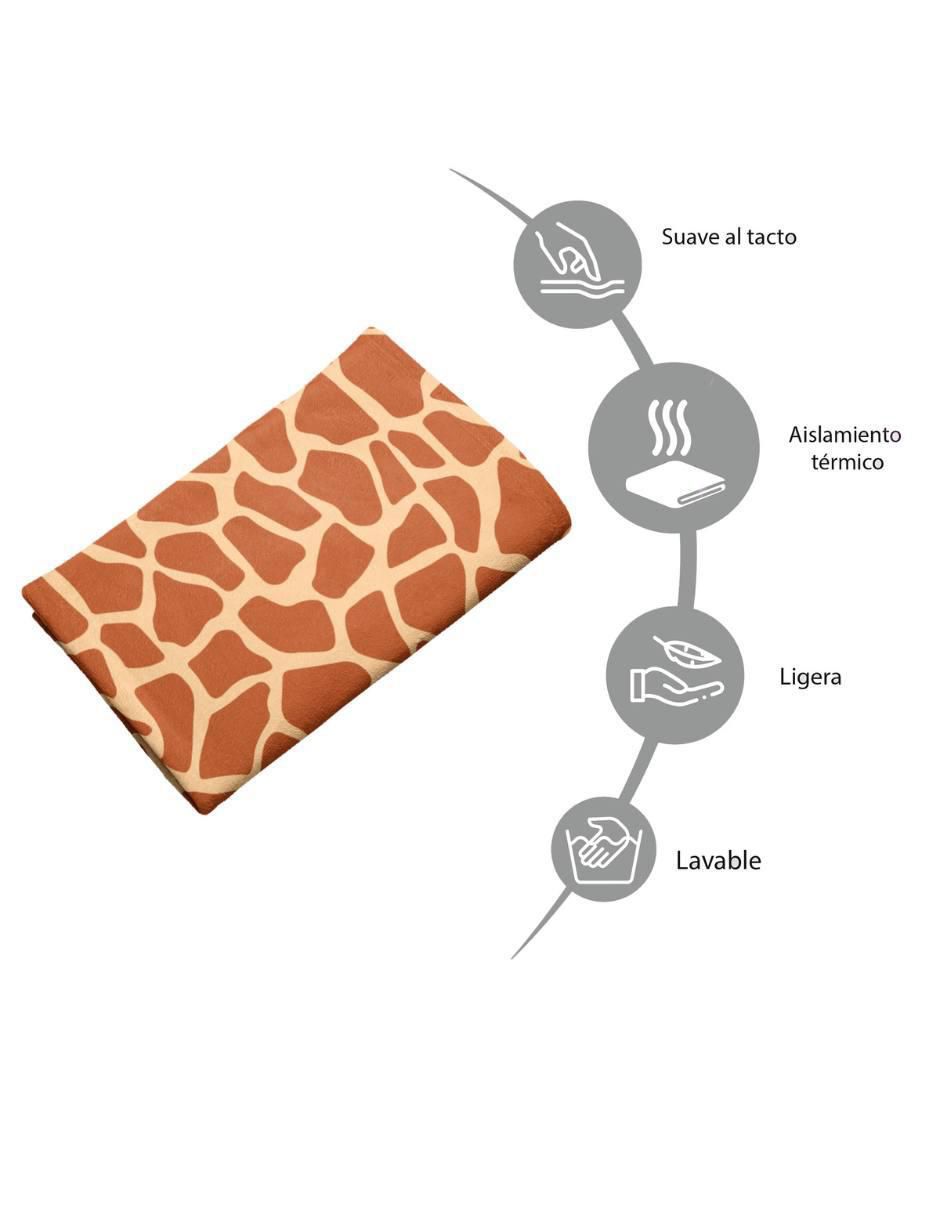 Frazada de tejido plano Animal Print Jirafa 3