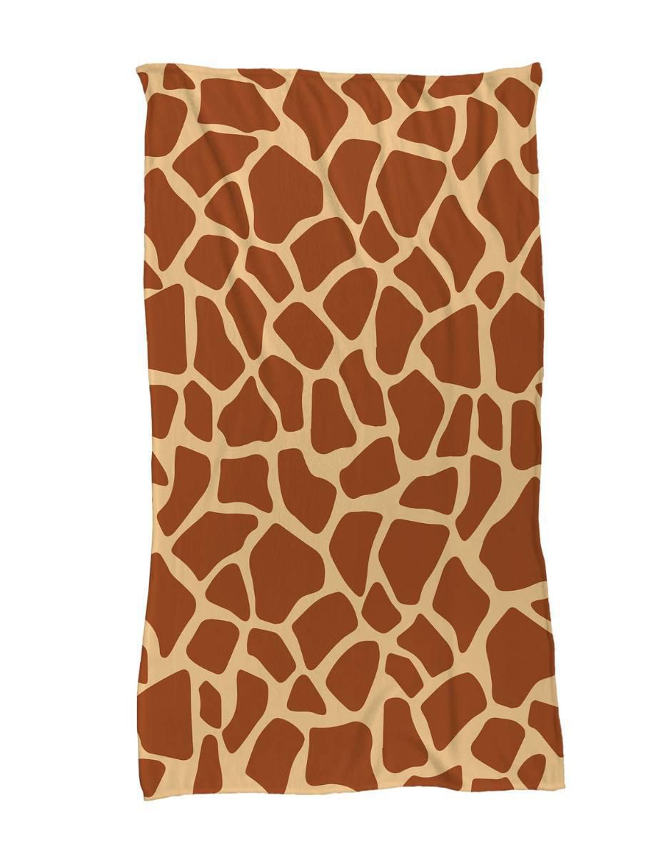 Frazada de tejido plano Animal Print Jirafa 4