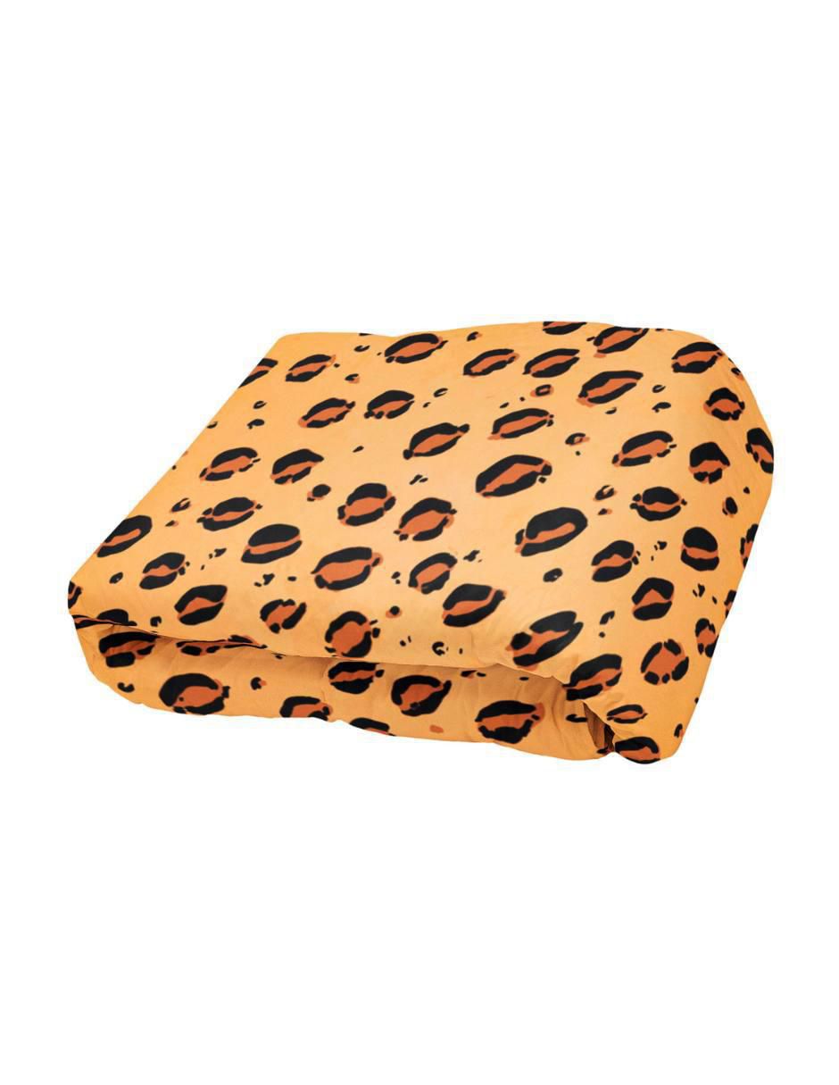 Frazada de tejido plano Animal Print Leopardo