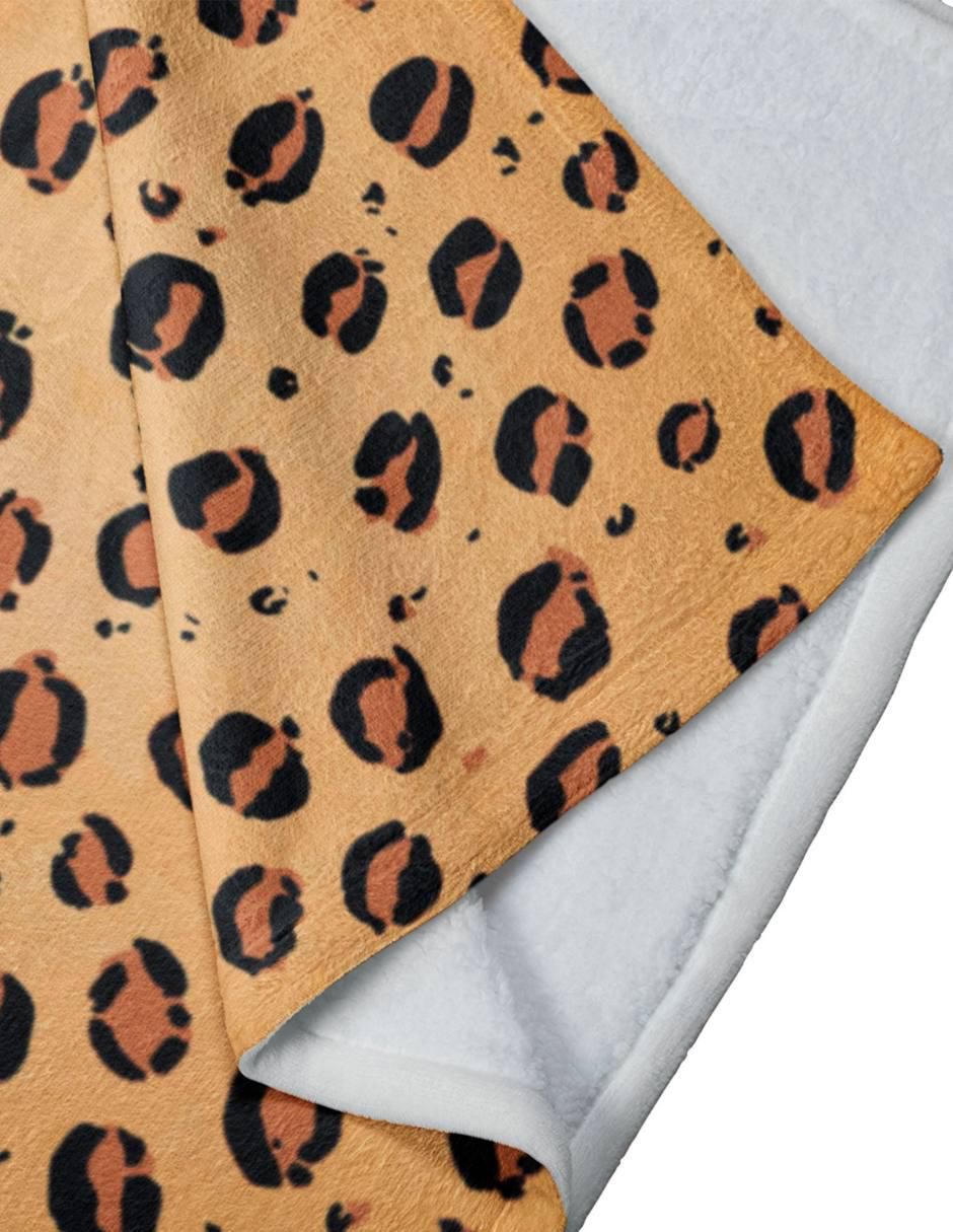 Frazada de tejido plano Animal Print Leopardo 2