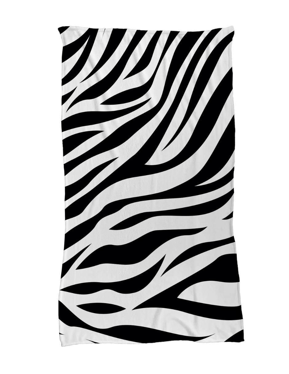 Frazada de tejido plano Animal Print Cebra 4
