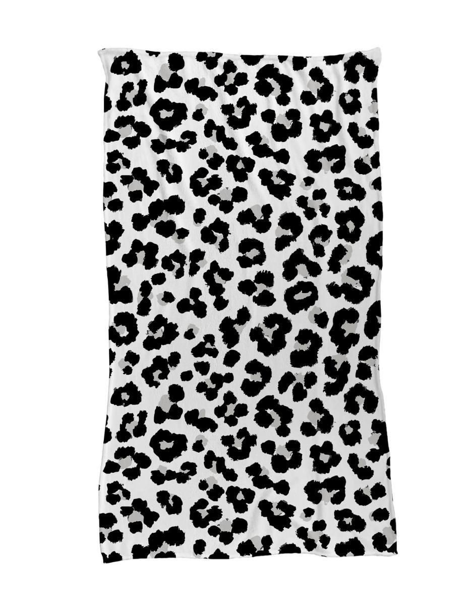 Frazada de tejido plano Animal Print Leopardo 4