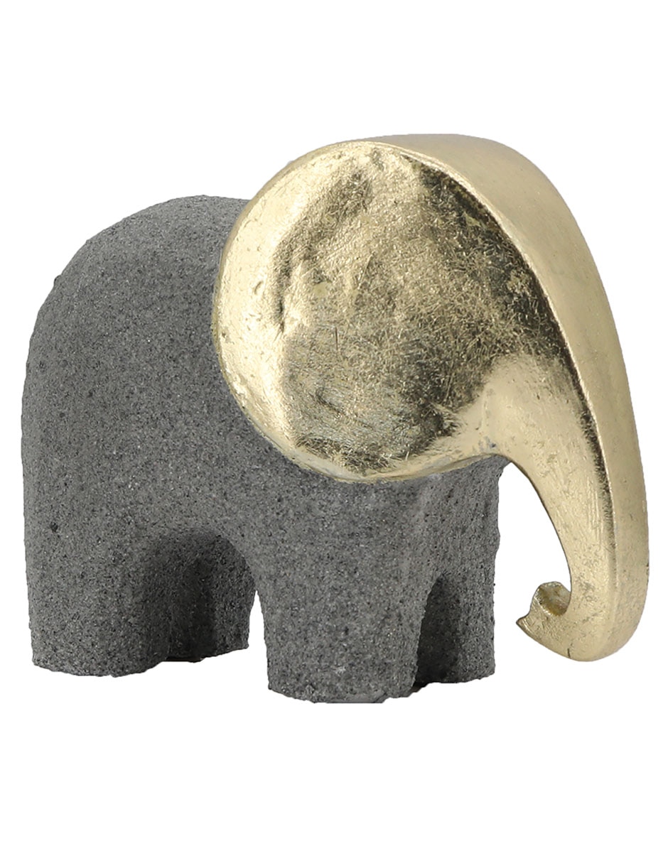 Figura de elefante Elefante Shine de resina