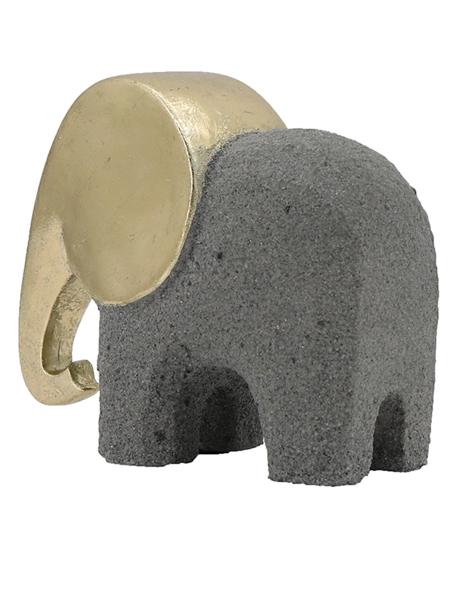 Figura de elefante Elefante Shine de resina 2