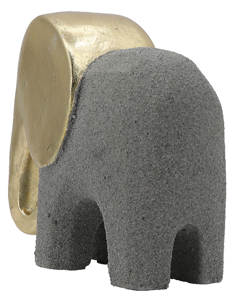 Figura de elefante Shine de resina 2