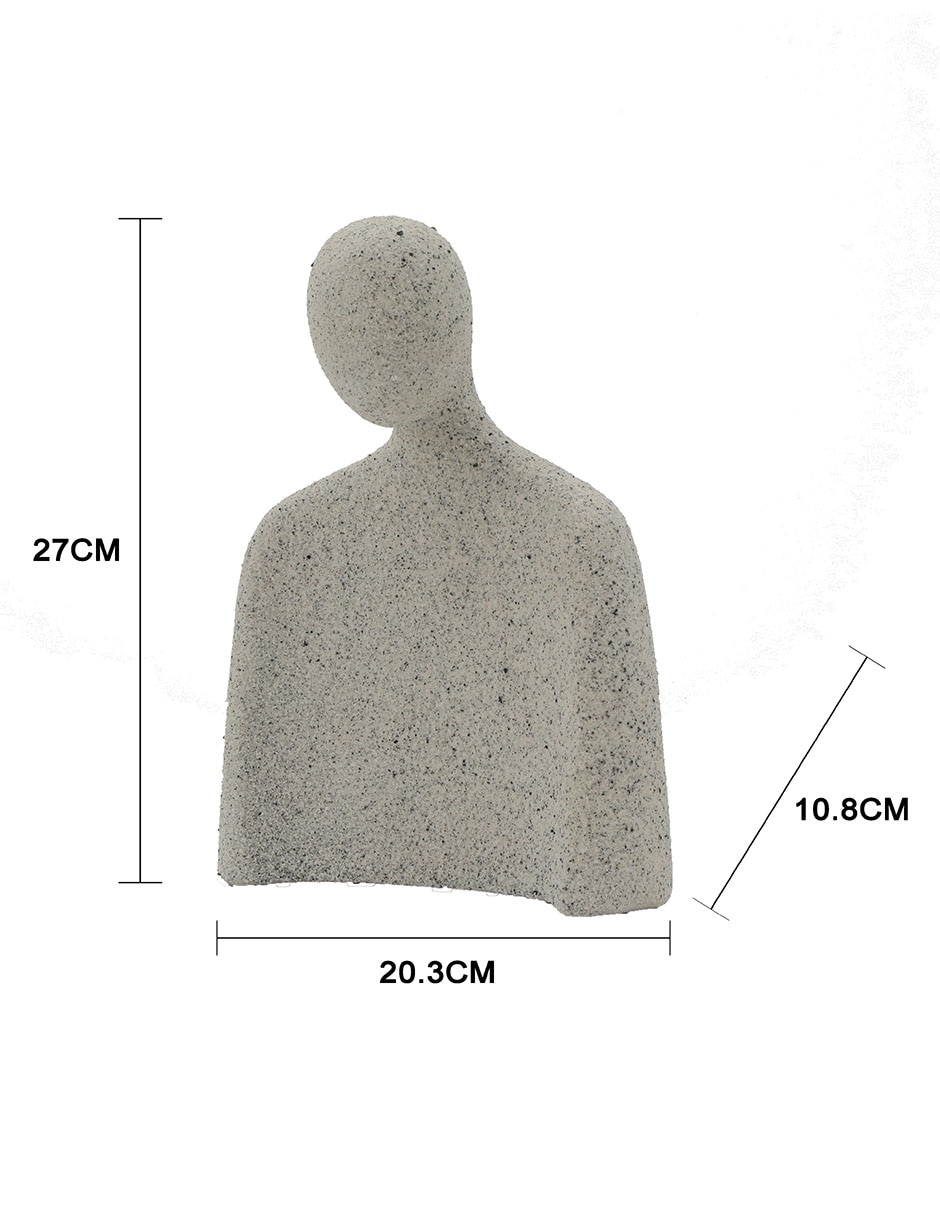 Figura de torso Dua de resina 5