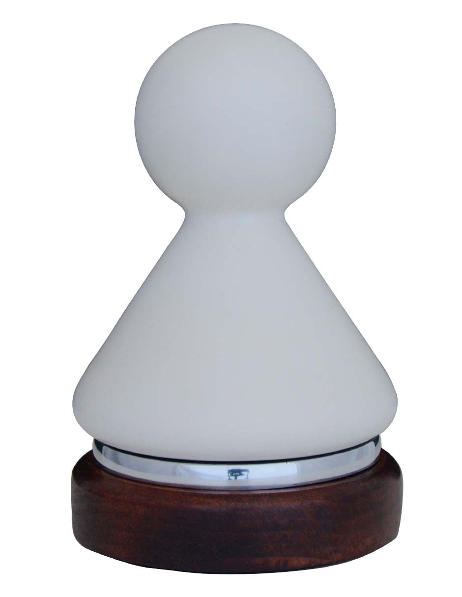 Figura de peón de cerámica