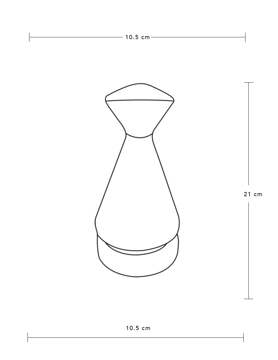 Figura de alfil Persa de cerámica 5