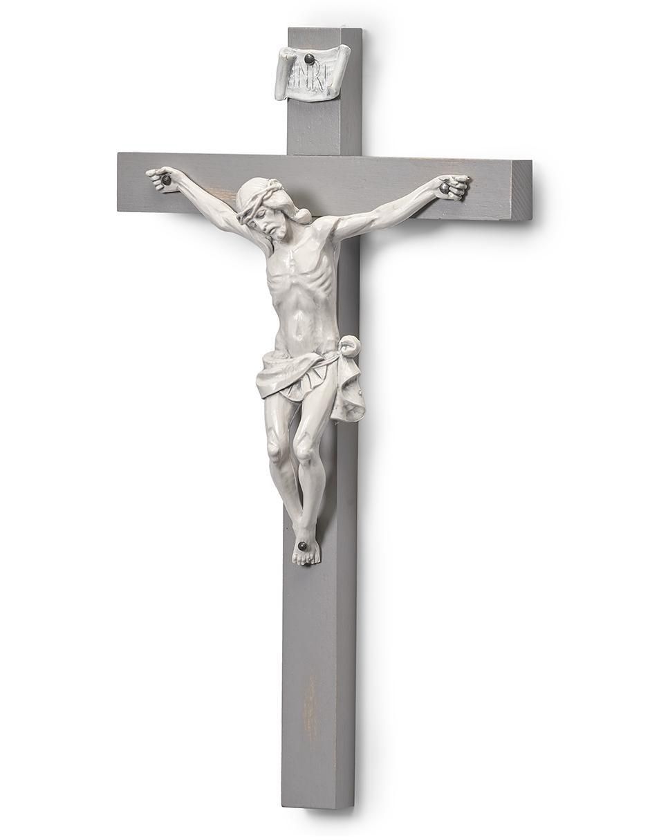 Crucifijo de cruz de madera 3