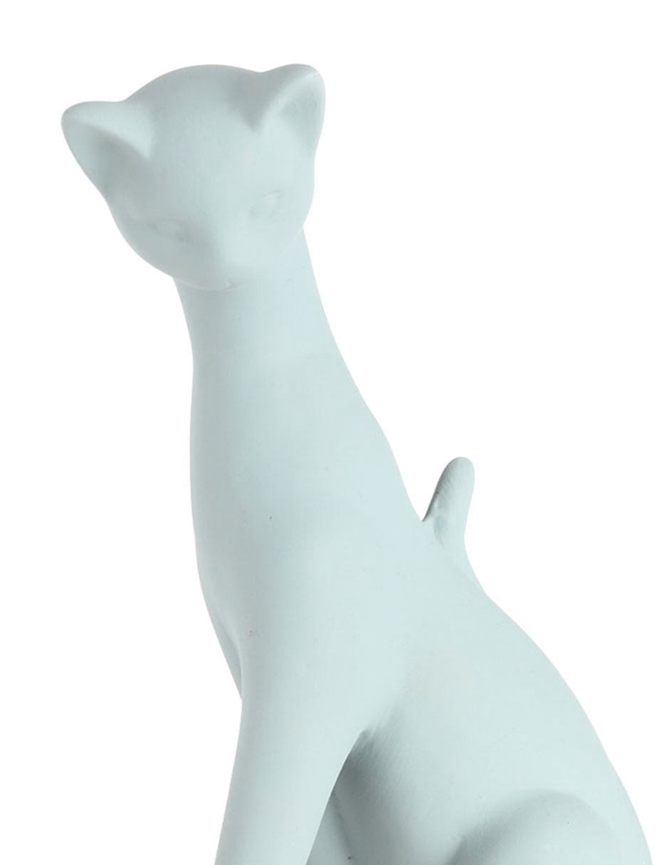Figura de gato de cerámica 6