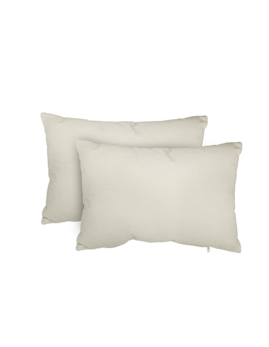 Set de cojín decorativo Velvet Italia Bone Set de cojín decorativo Velvet Italia Bone