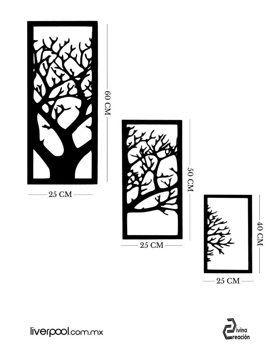 Accesorio decorativo el árbol de la vida 3