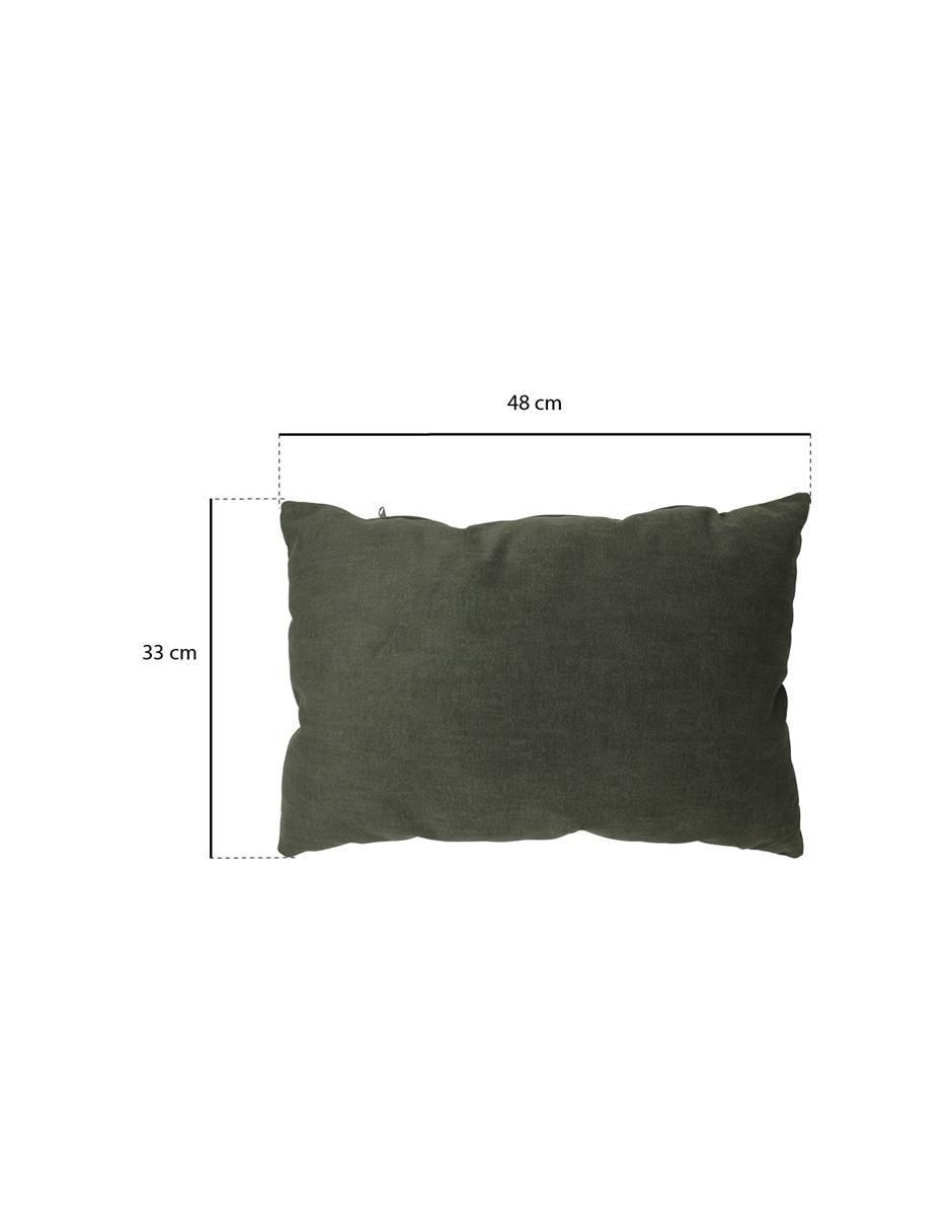 Set de cojín decorativo Riñoneros Velvet Italia Leaf 5