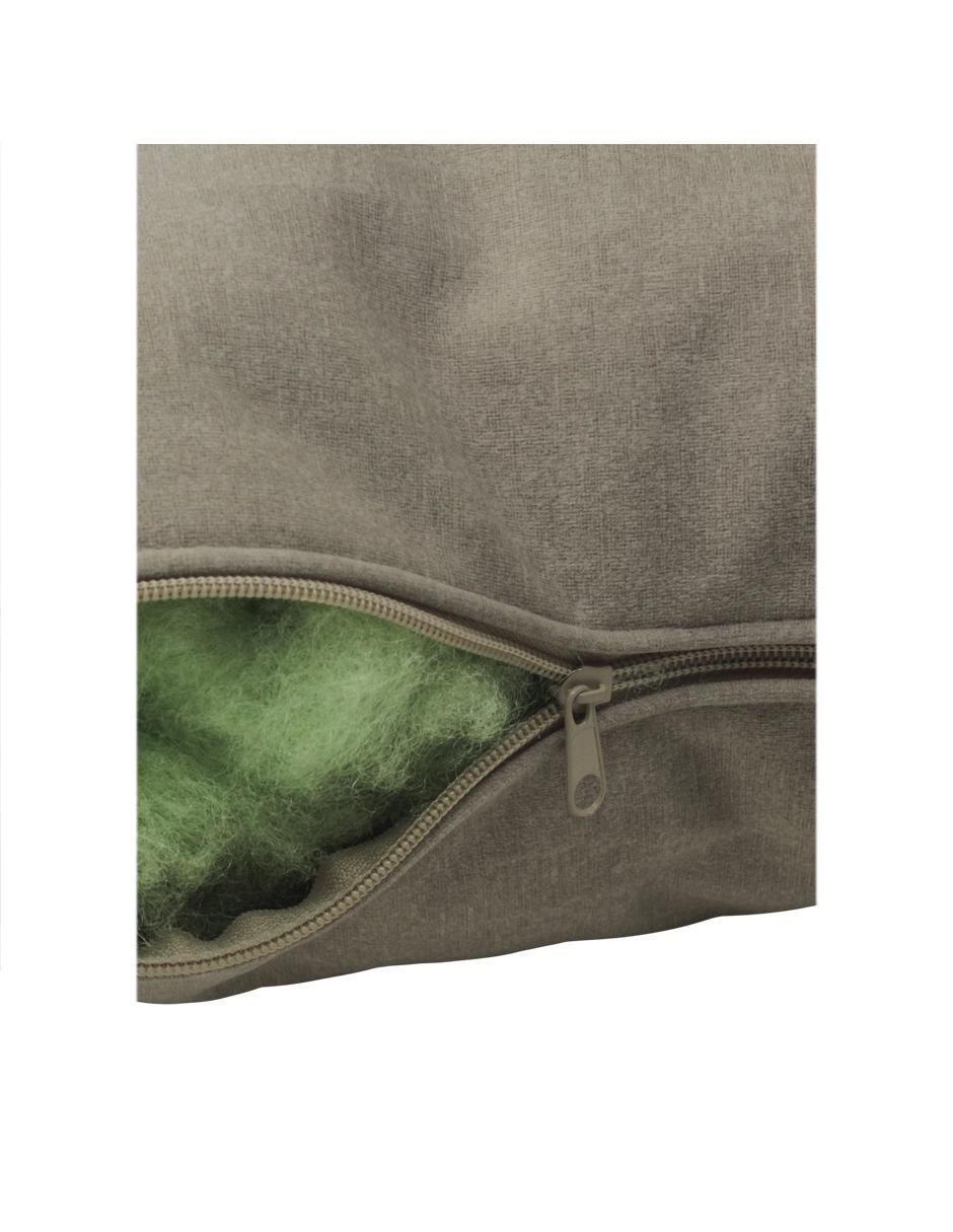 Set de cojín decorativo Velvet Italia Latte 3
