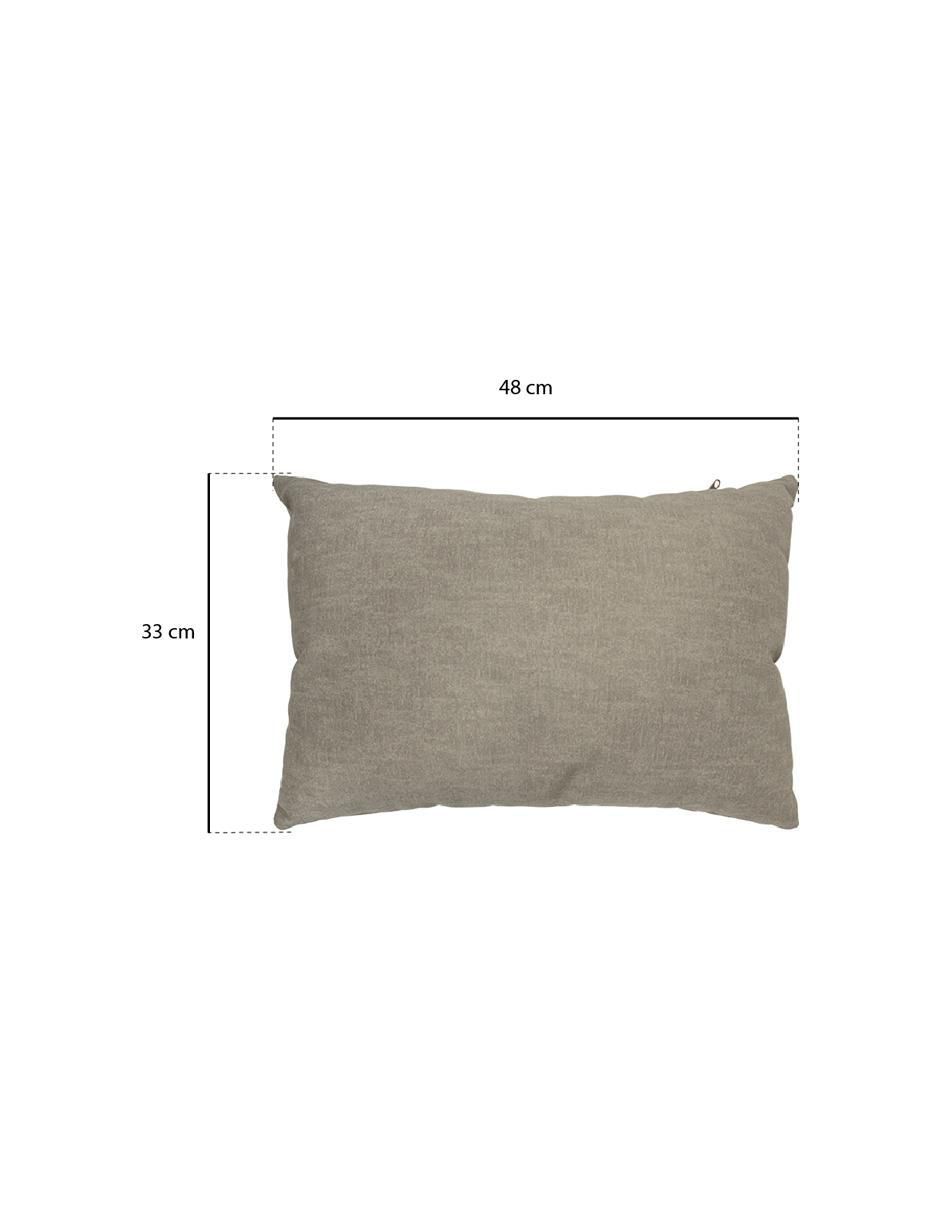 Set de cojín decorativo Riñoneros Velvet Italia Latte 5