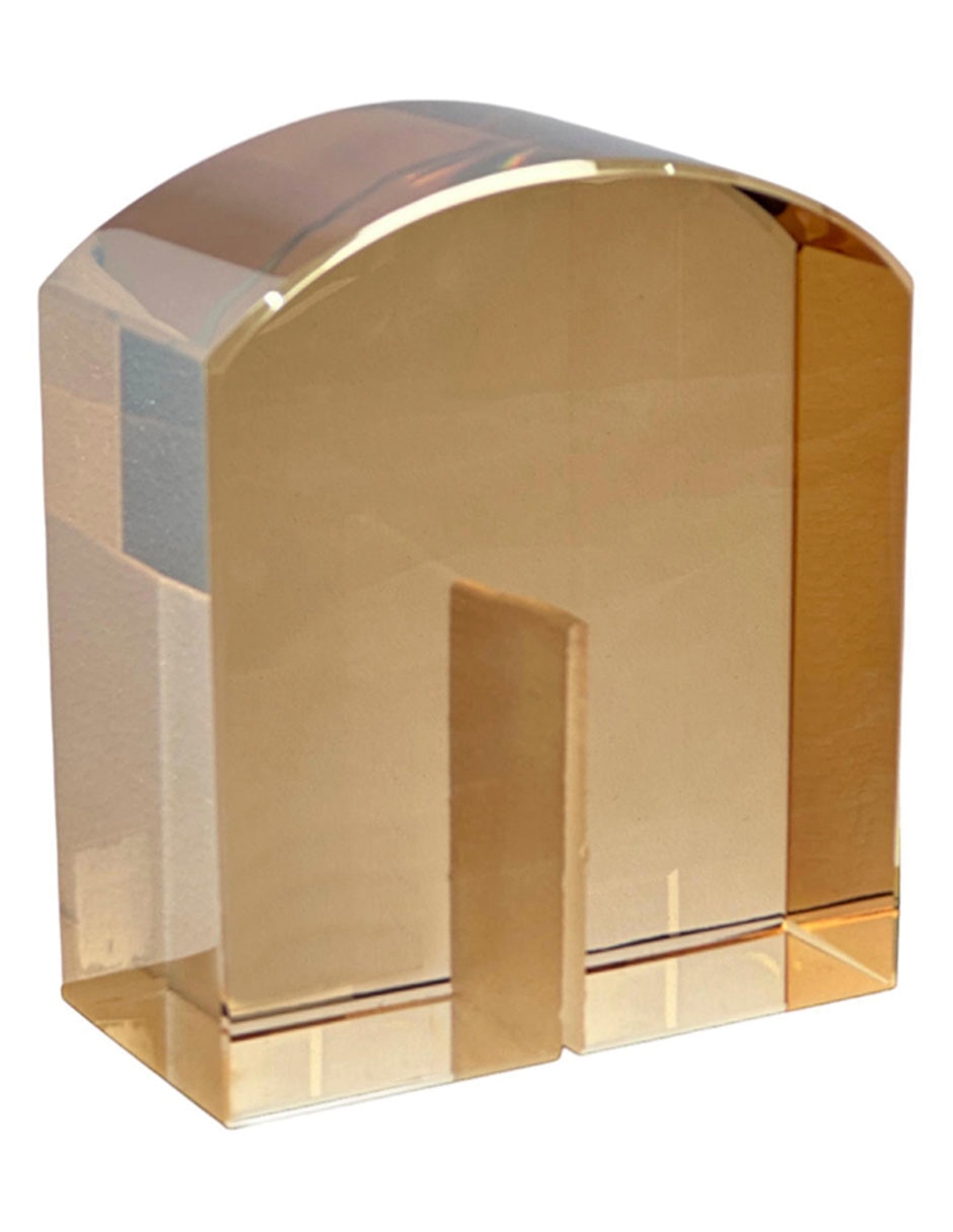 Escultura glam de cristal