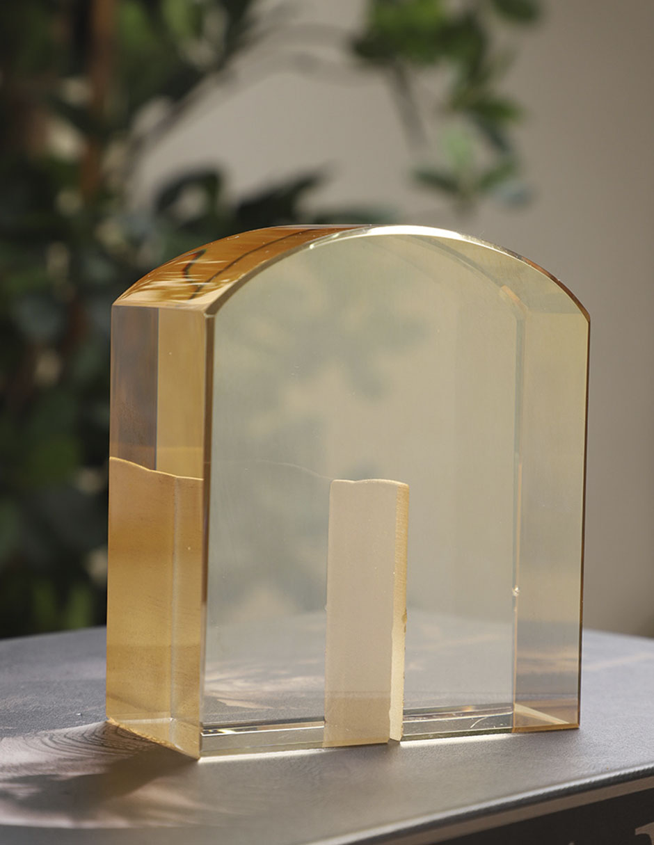 Escultura glam de cristal 5