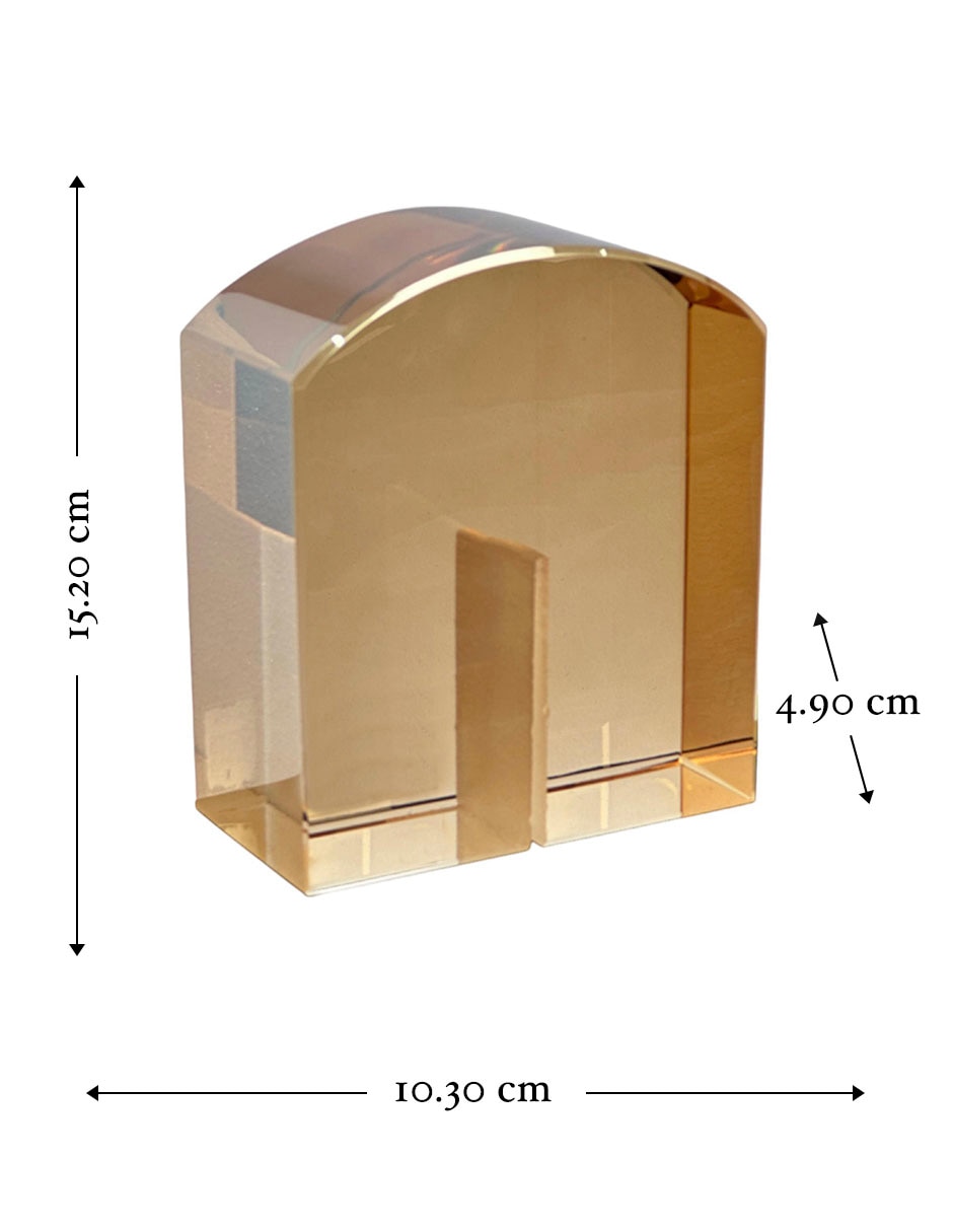 Escultura glam de cristal 6