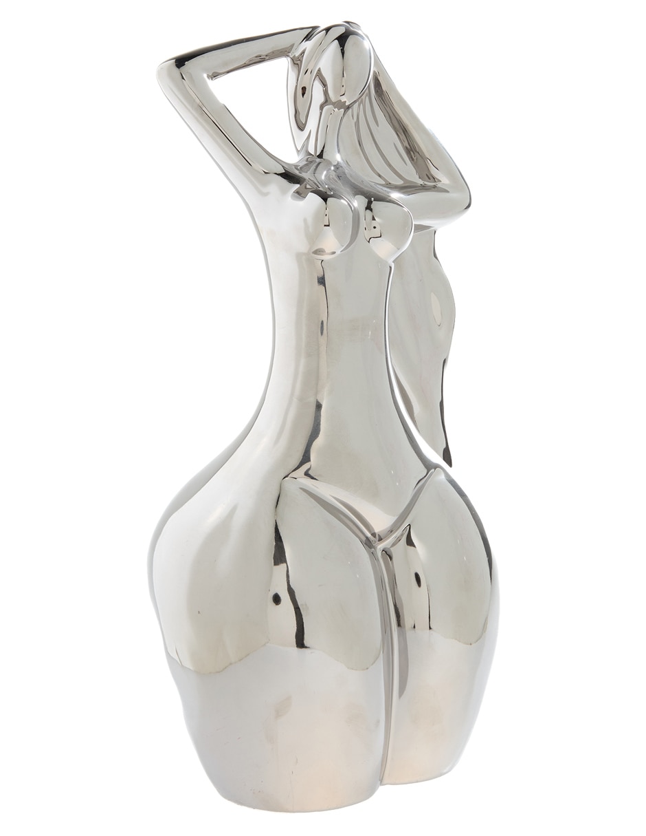 Escultura Mujer Silver de cerámica 2