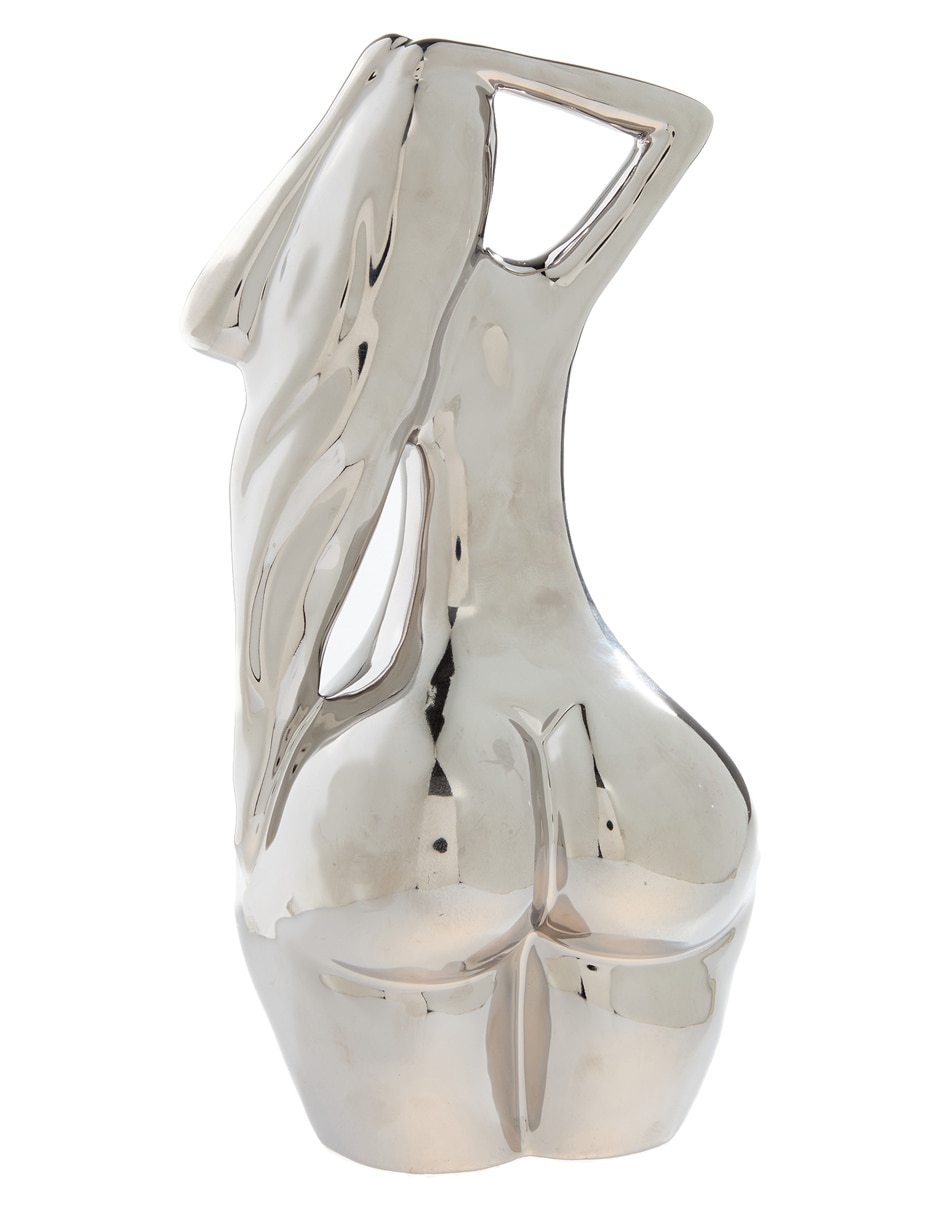 Escultura Mujer Silver de cerámica 3