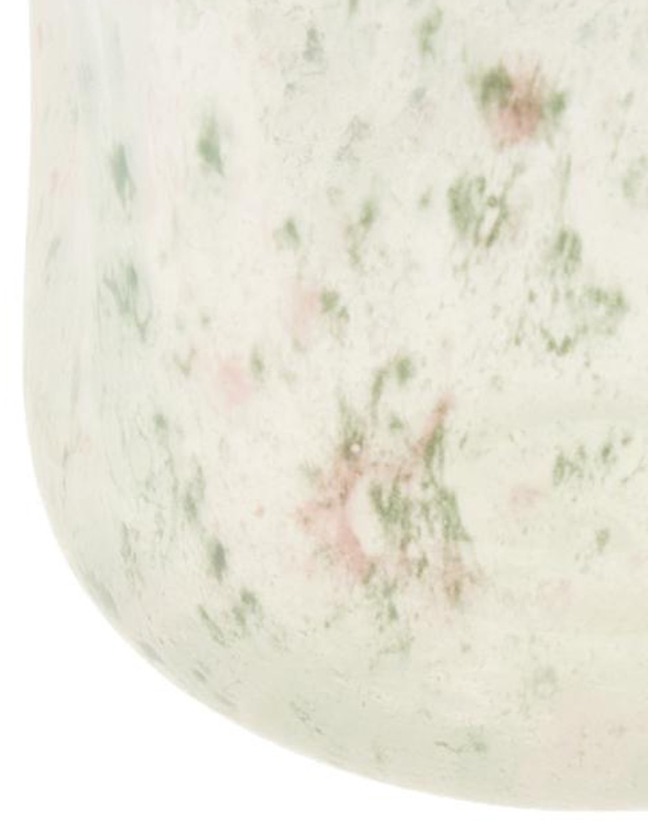 Florero Moteado Cherry Blo de vidrio 4