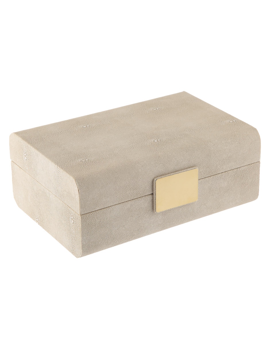 Caja decorativa Ancestral Mineral rectangular