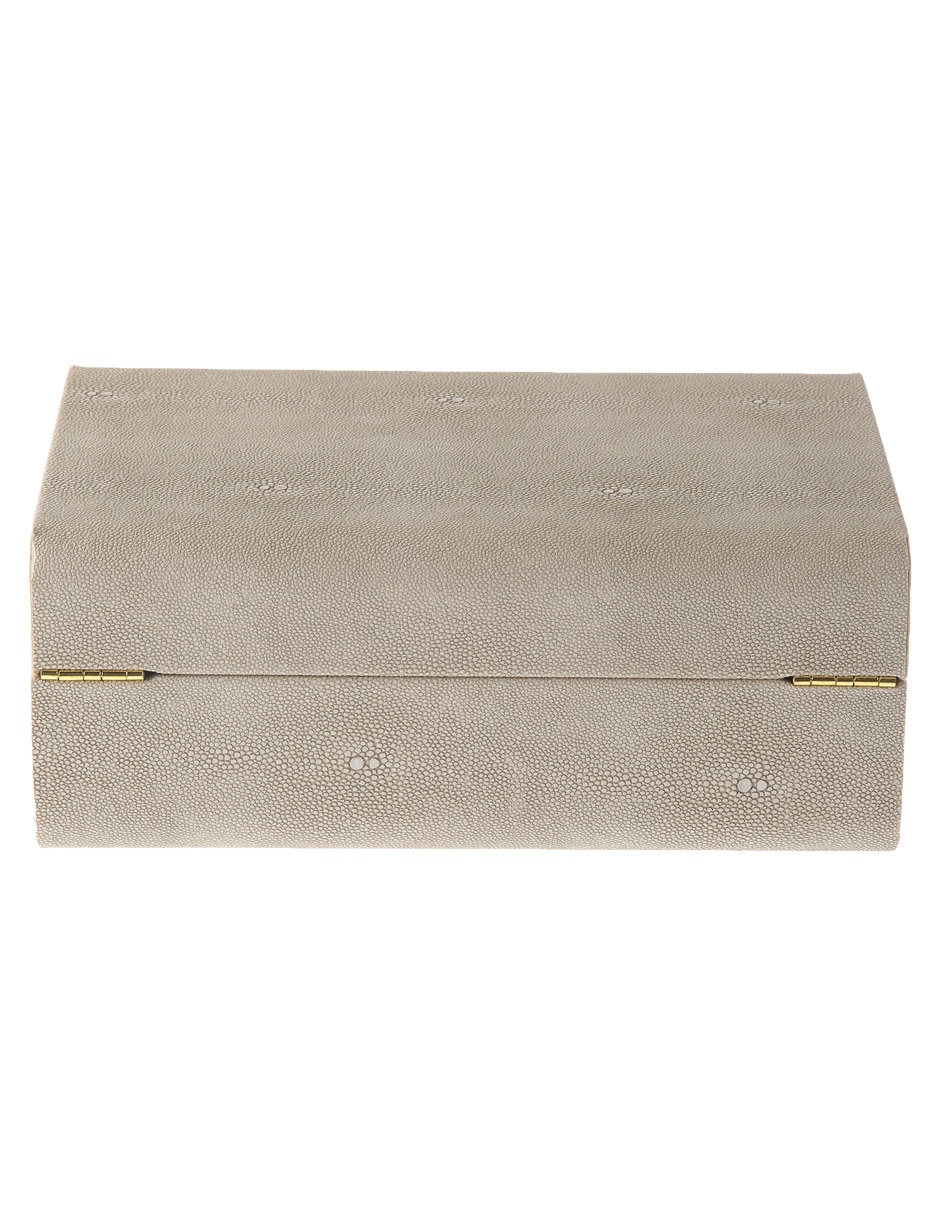 Caja decorativa Ancestral Mineral rectangular