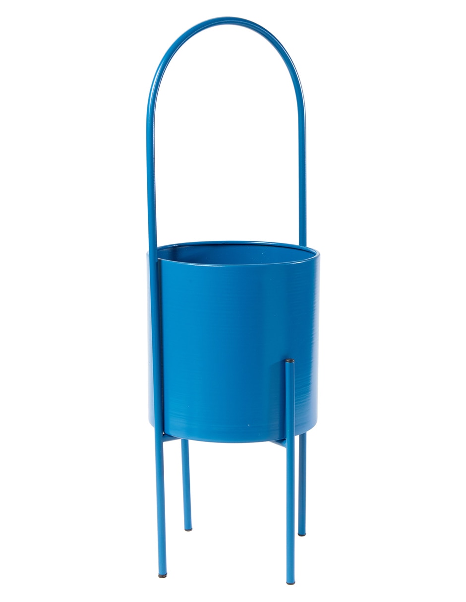Maceta con base Copenhague de metal 2