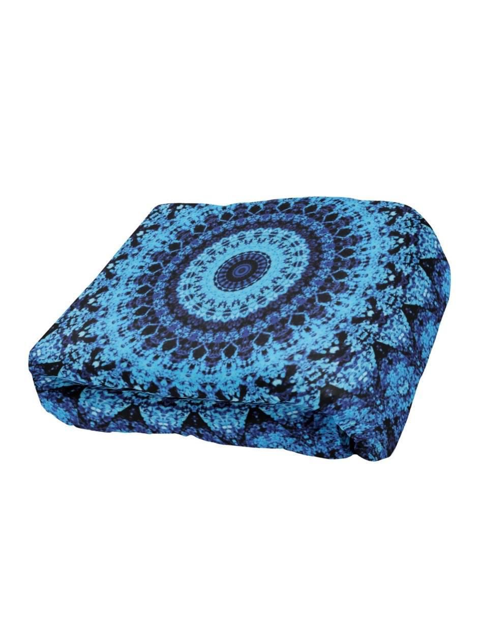 Frazada de tejido punto Mándala unisex 2