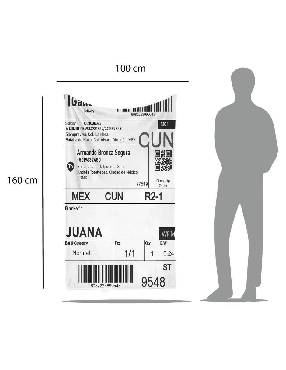 Frazada de tejido punto unisex 5