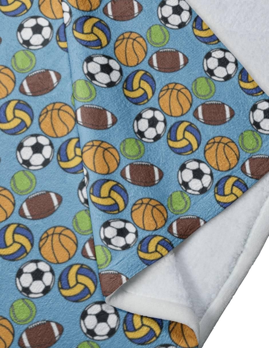Frazada de tejido plano Balones unisex 3