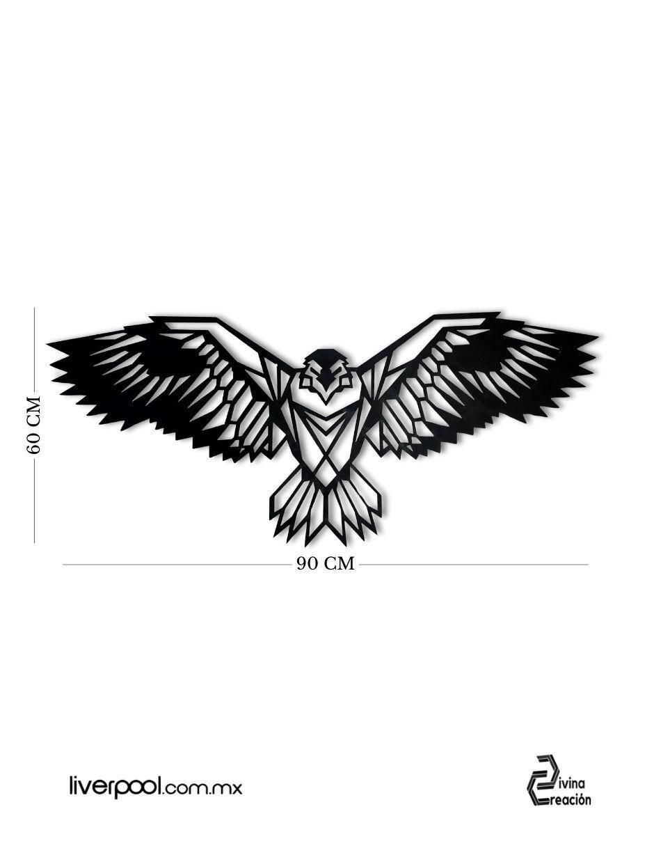 Accesorio decorativo geométrico águila 3