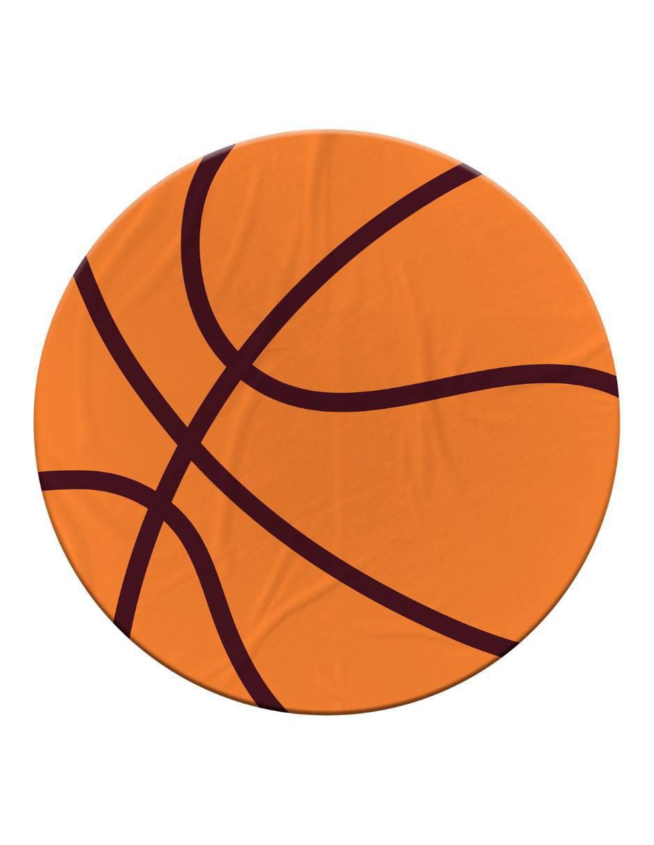Frazada de tejido plano Balón De Basquetból unisex