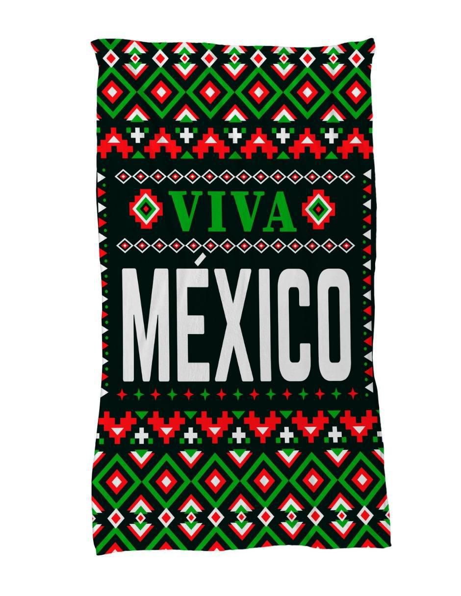 Frazada de tejido plano Viva México unisex