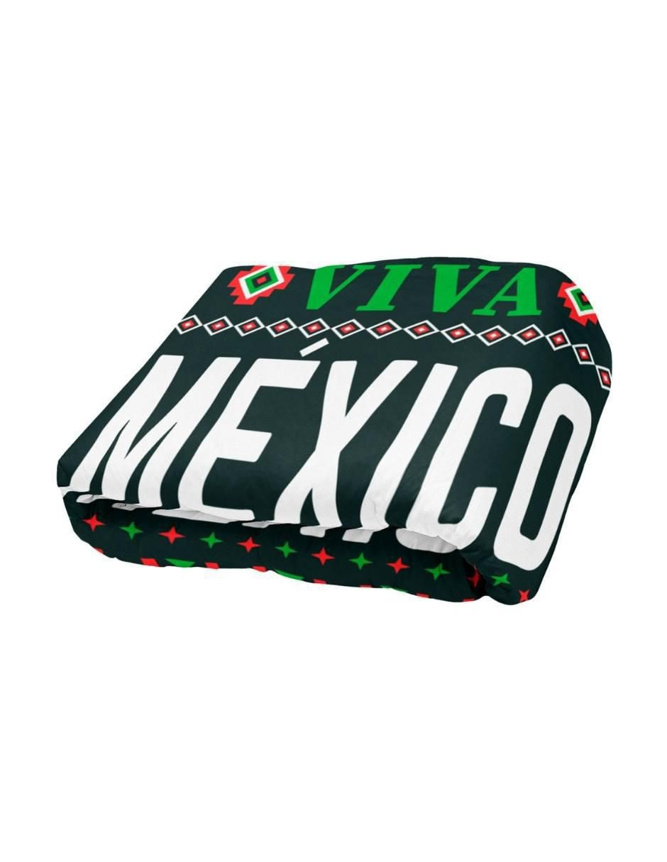 Frazada de tejido plano Viva México unisex 2