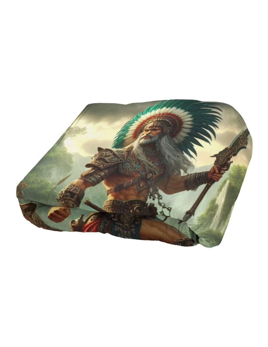 Frazada de tejido plano Guerrero Jaguar unisex 2