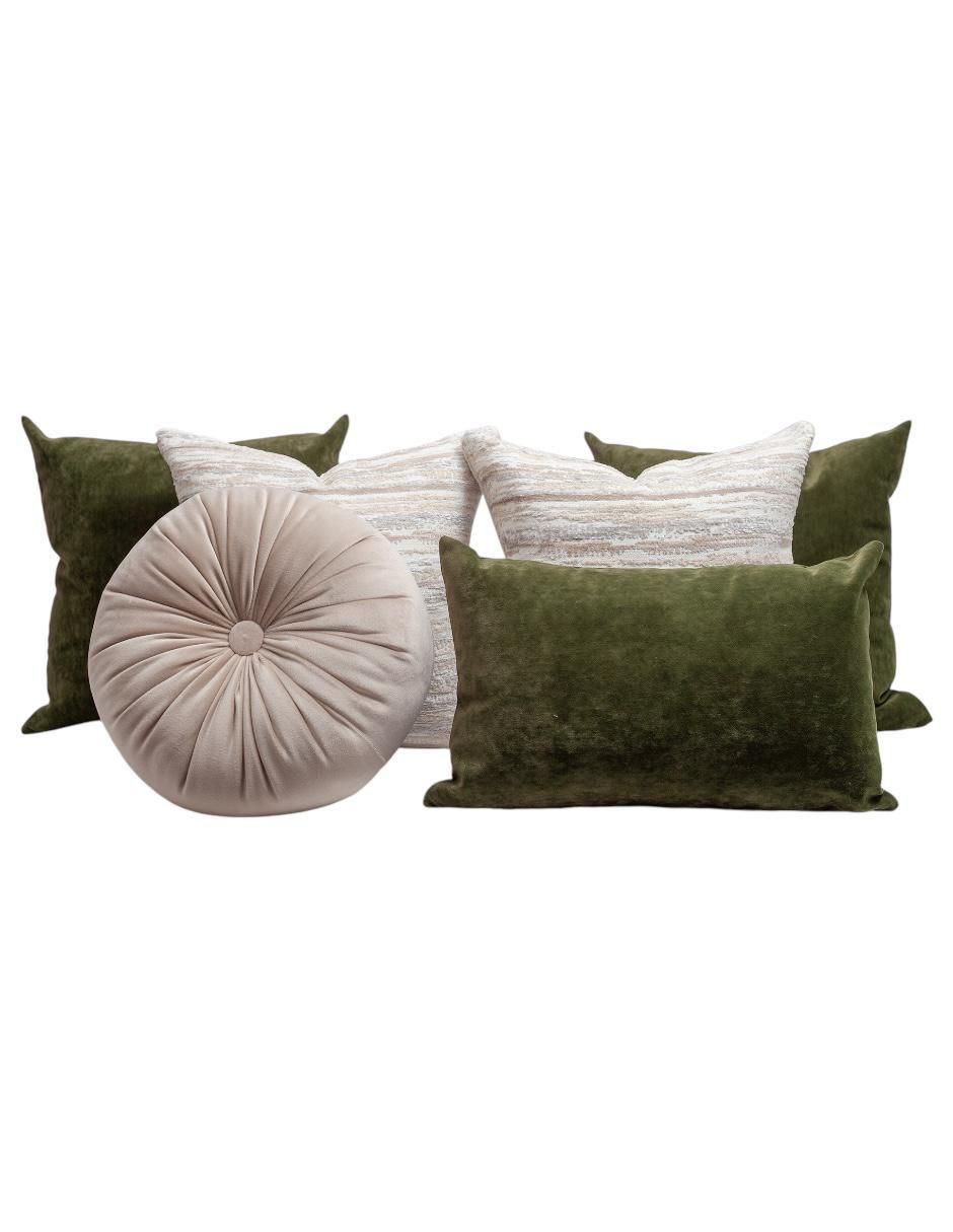 Set de cojín decorativo Set Olivo 1