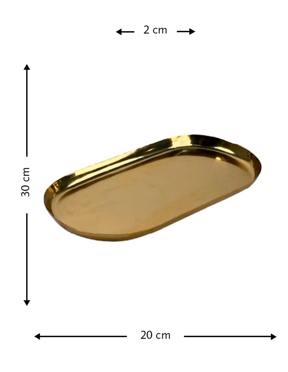 Charola multiusos de acero 6