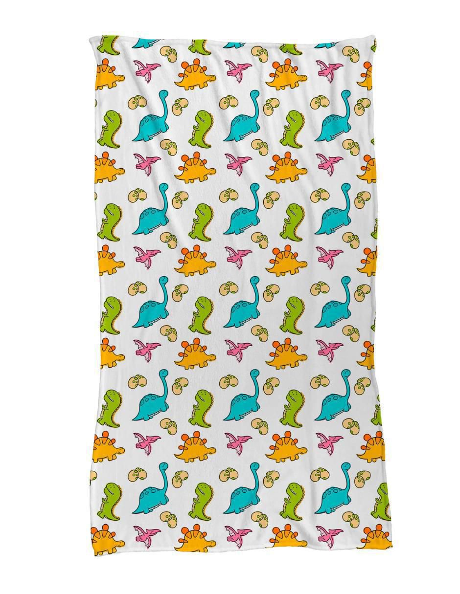Frazada de tejido plano Dinosaurios unisex