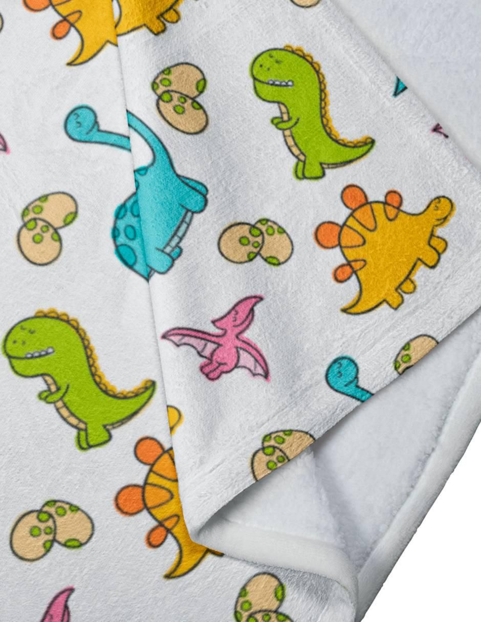 Frazada de tejido plano Dinosaurios unisex 3