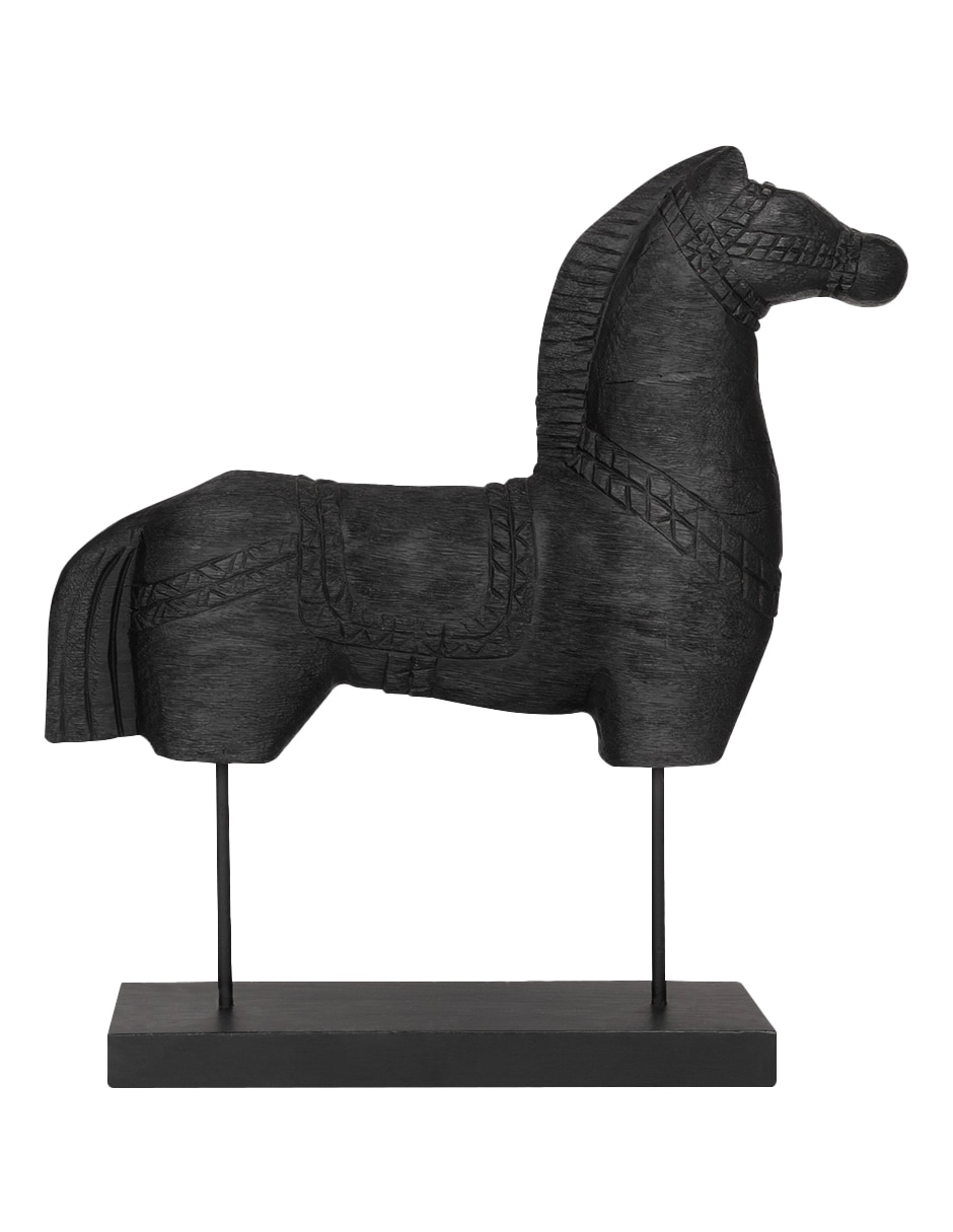 Escultura Caballo Ru de madera