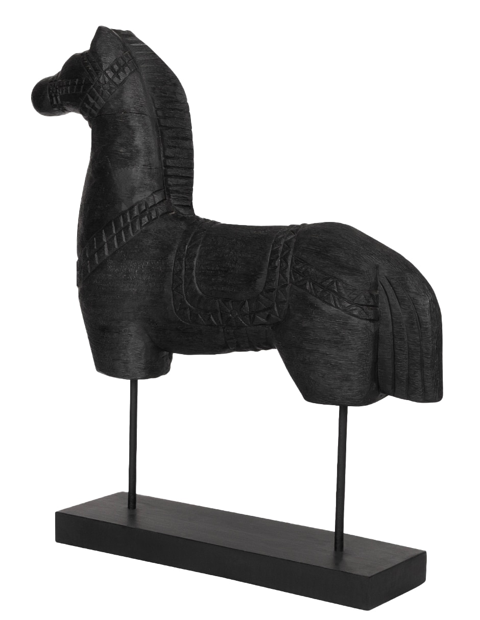 Escultura Caballo Ru de madera 2