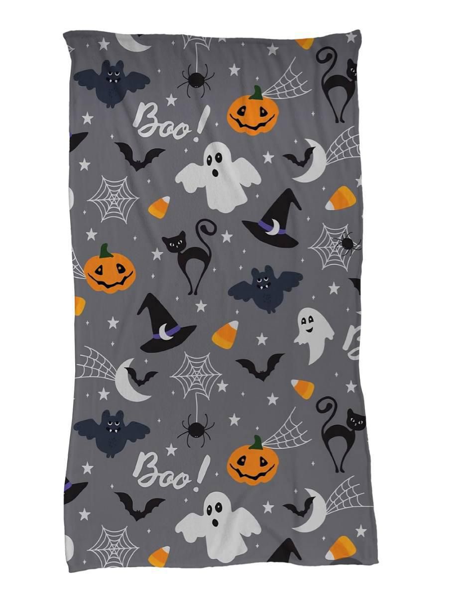 Frazada de tejido plano Halloween unisex