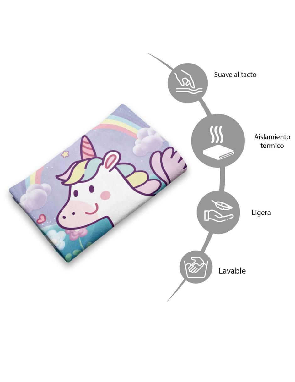 Frazada de tejido plano Unicornio Aesthetic unisex 4