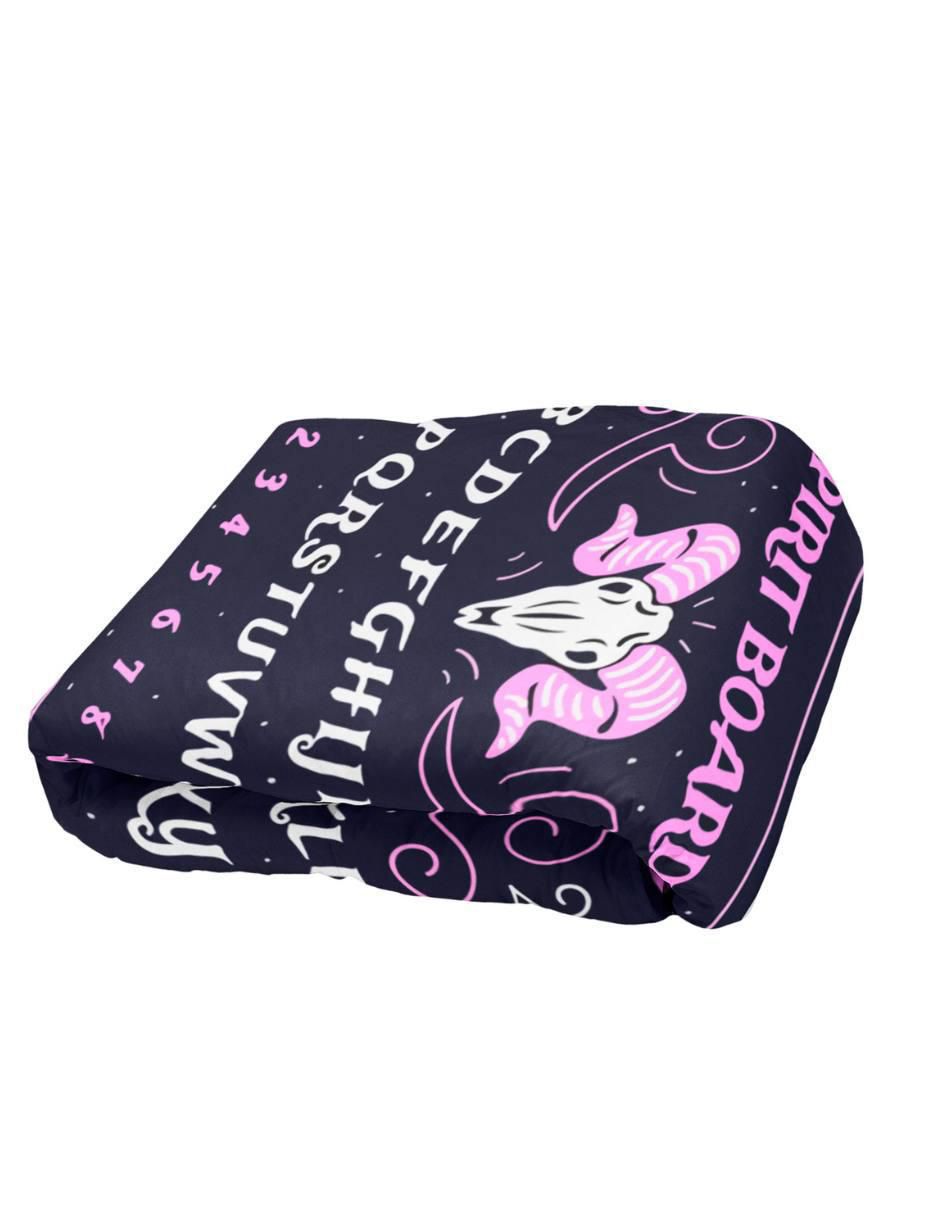 Frazada de tejido plano Halloween Ouija unisex 2