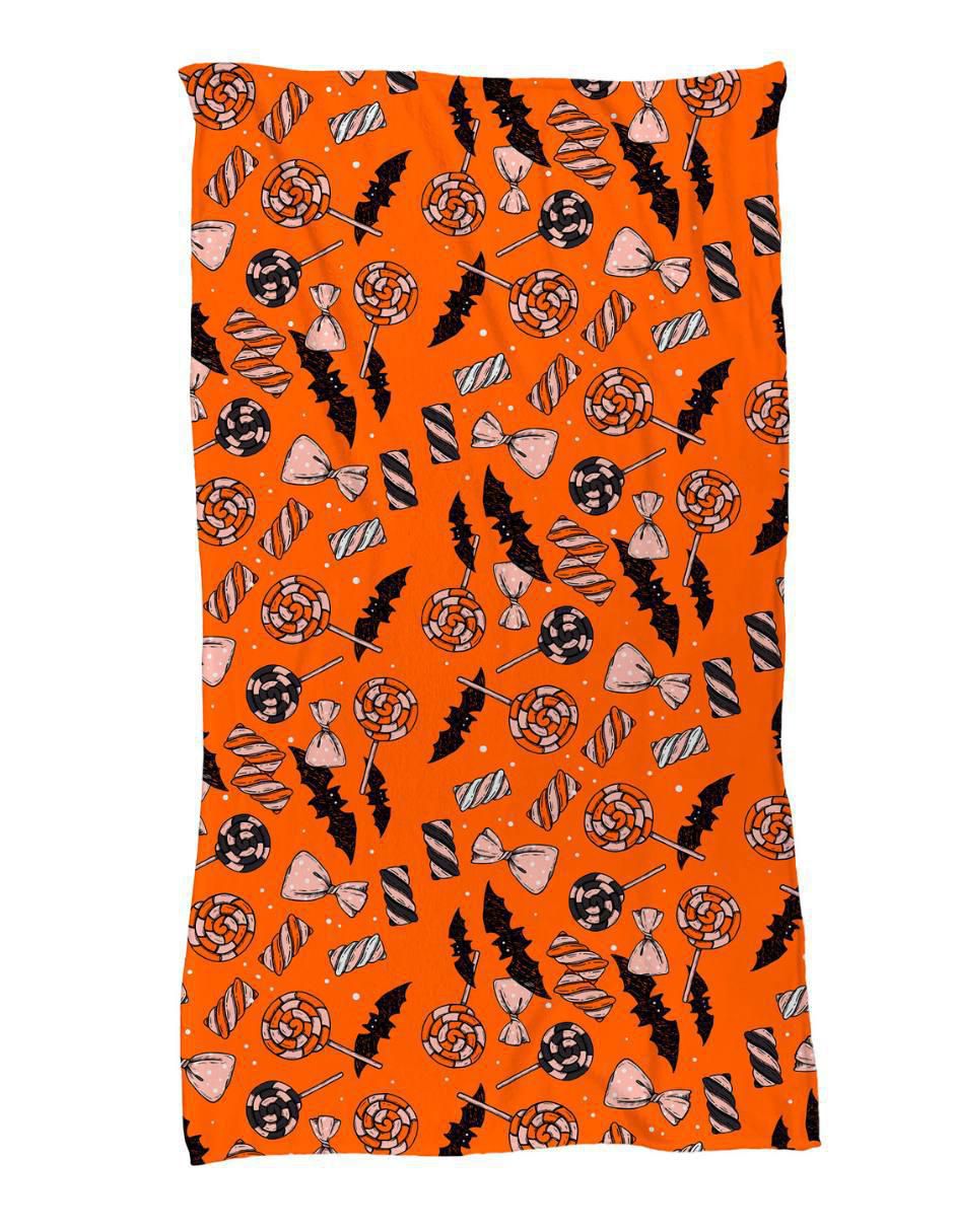 Frazada de tejido plano Dulces Halloween unisex